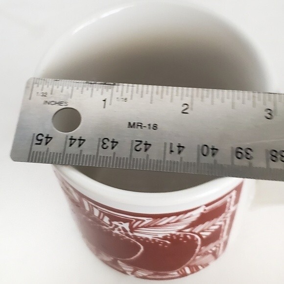 Vintage TAMS Made in England Ceramic Fruits & Florals Coffee Mug - Picture 8 of 9